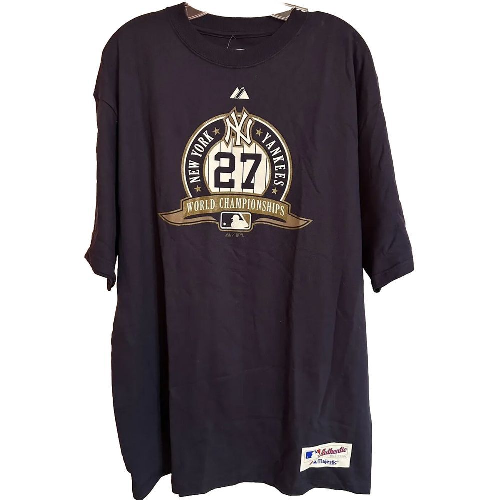 Yankee Tee Shirt 27th Championship. 2010. Size large